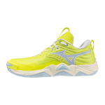 Mizuno Wave Momentum 4 Elite Womens — Jasper Yellow / Blue