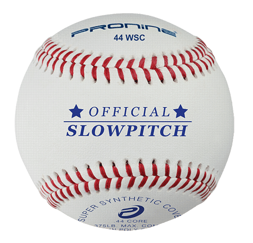 Pronine 44 WSC Slowpitch Softball White
