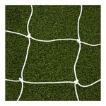 Porter Gill Soccer Nets; 6'6" X 18'6" X 6'6" X 3'; Square Braided; White