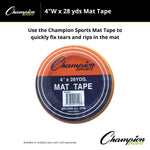 Champion Sports 4" Wide Mat Tape