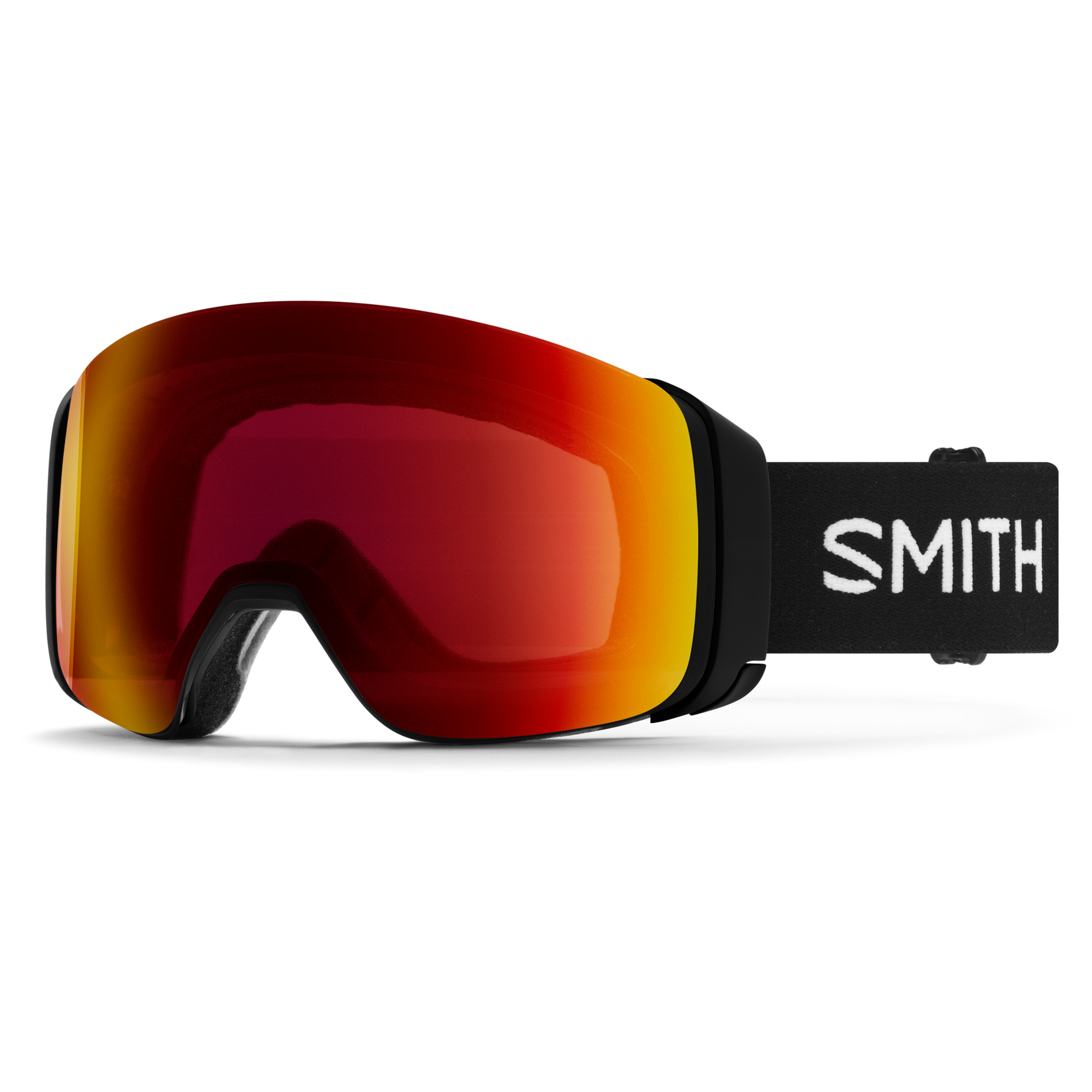 Smith 4D MAG - Black | ChromaPop Sun Red Mirror