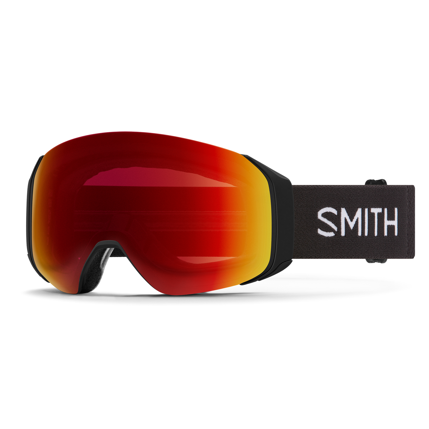 Smith 4D MAG S - Black | ChromaPop Sun Red Mirror