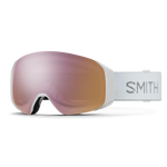 Smith 4D MAG S - White Chunky Knit | ChromaPop Everyday Rose Gold Mirror