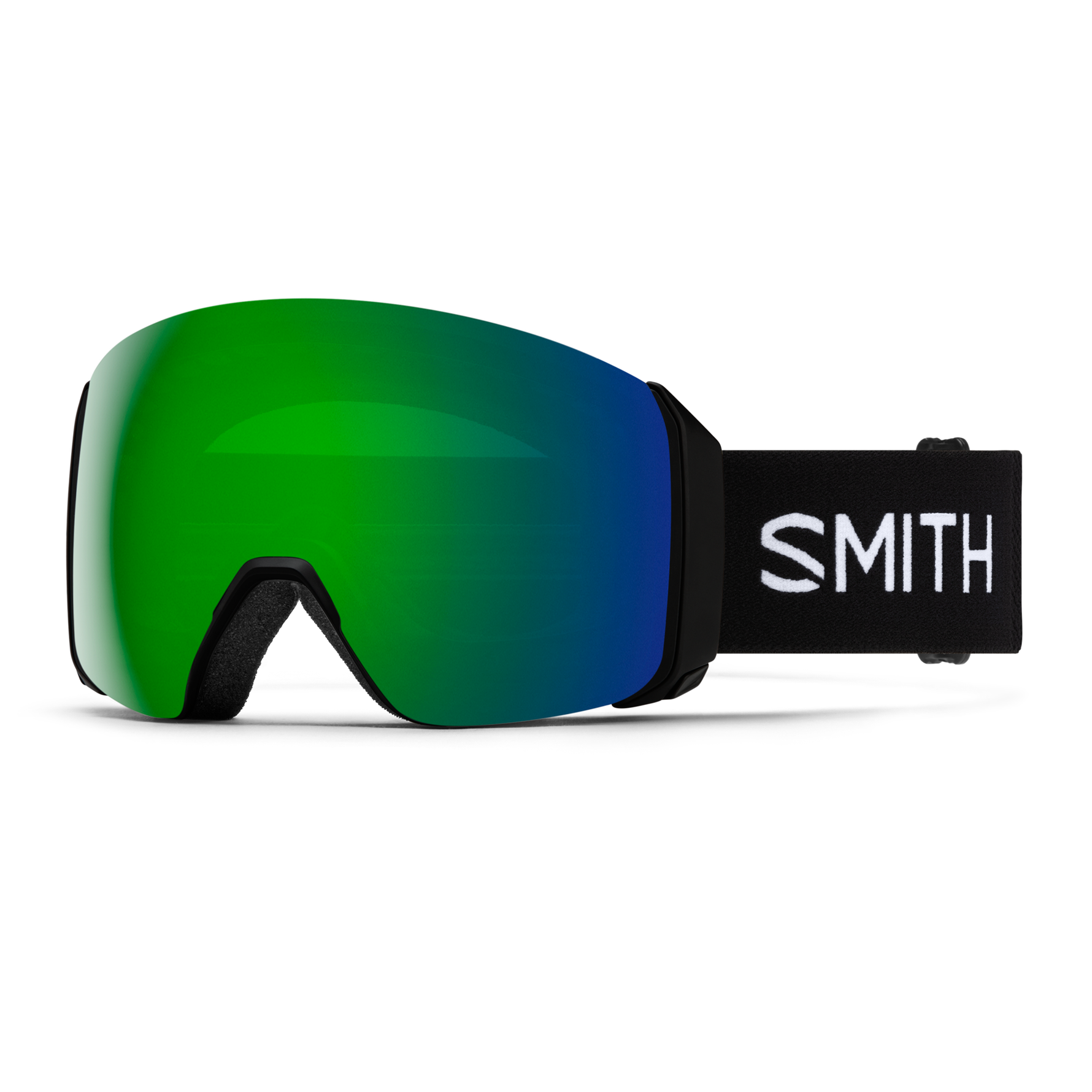 Smith 4D MAG XL - Black + ChromaPop™ Sun Green Mirror Lens