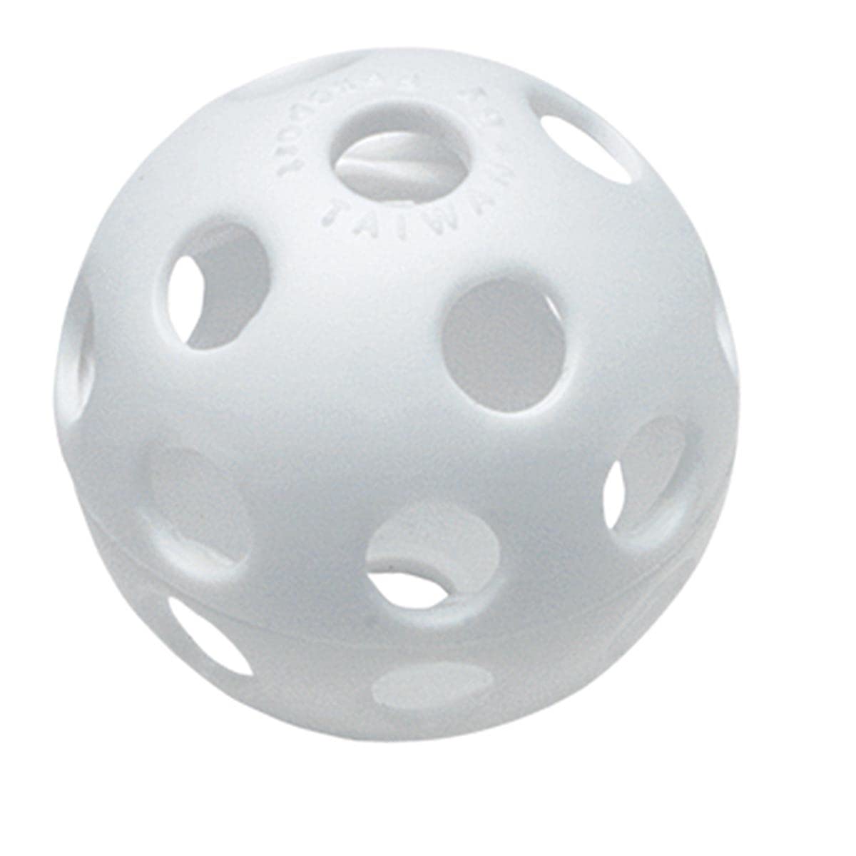 Athletic Connection 9" Plastic Ball Wh 6Pk