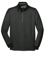Nike Dri-FIT 1/2-Zip Cover-Up. - Anthracite Heather/ Black