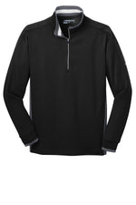 Nike Dri-FIT 1/2-Zip Cover-Up. - Black/ Dark Grey/ White