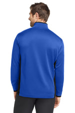 Nike Dri-FIT 1/2-Zip Cover-Up. - Game Royal/ Black/ White