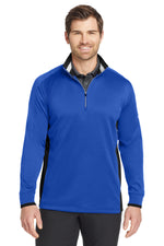 Nike Dri-FIT 1/2-Zip Cover-Up. - Game Royal/ Black/ White