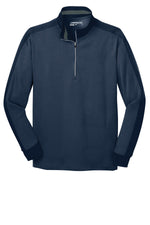Nike Dri-FIT 1/2-Zip Cover-Up. - Midnight Navy Heather/ Midnight Navy