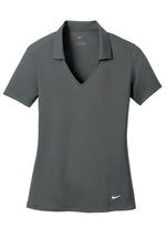 Nike Women's Dri-FIT Vertical Mesh Polo. - Anthracite