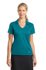 Nike Women's Dri-FIT Vertical Mesh Polo. - Blustery