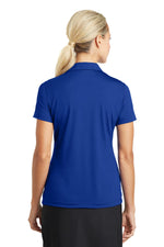 Nike Women's Dri-FIT Vertical Mesh Polo. - Old Royal