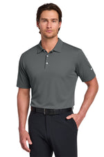 Nike Dri-FIT Vertical Mesh Polo. - Anthracite