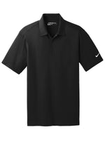 Nike Dri-FIT Vertical Mesh Polo. - Black