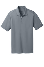 Nike Dri-FIT Vertical Mesh Polo. - Cool Grey