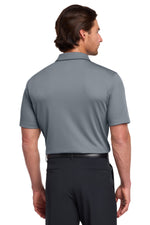 Nike Dri-FIT Vertical Mesh Polo. - Cool Grey