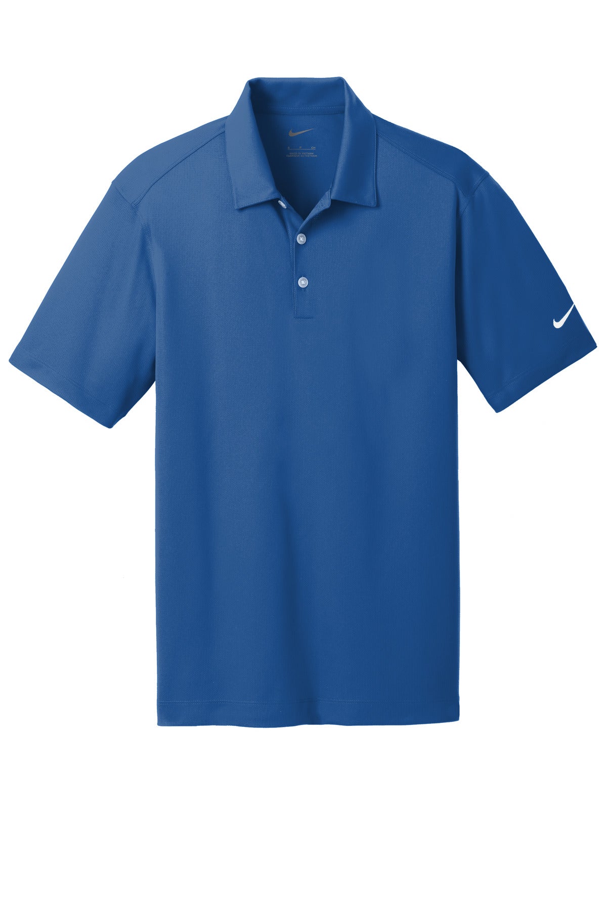 Nike Dri-FIT Vertical Mesh Polo. - Gym Blue