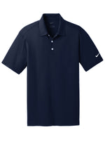 Nike Dri-FIT Vertical Mesh Polo. - Marine