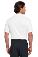 Nike Dri-FIT Vertical Mesh Polo. - White