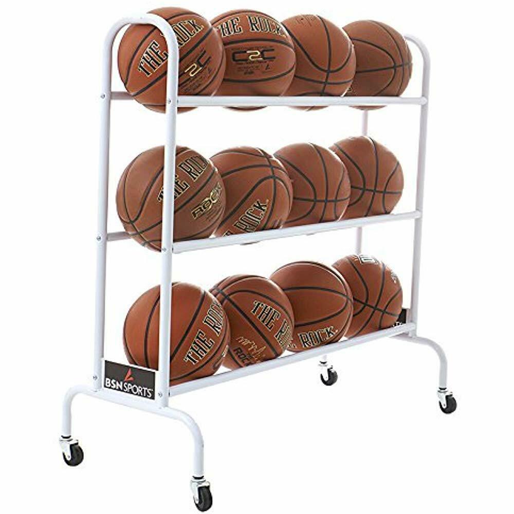 BSN SPORTS 12 Ball Wide Body Ball Cart