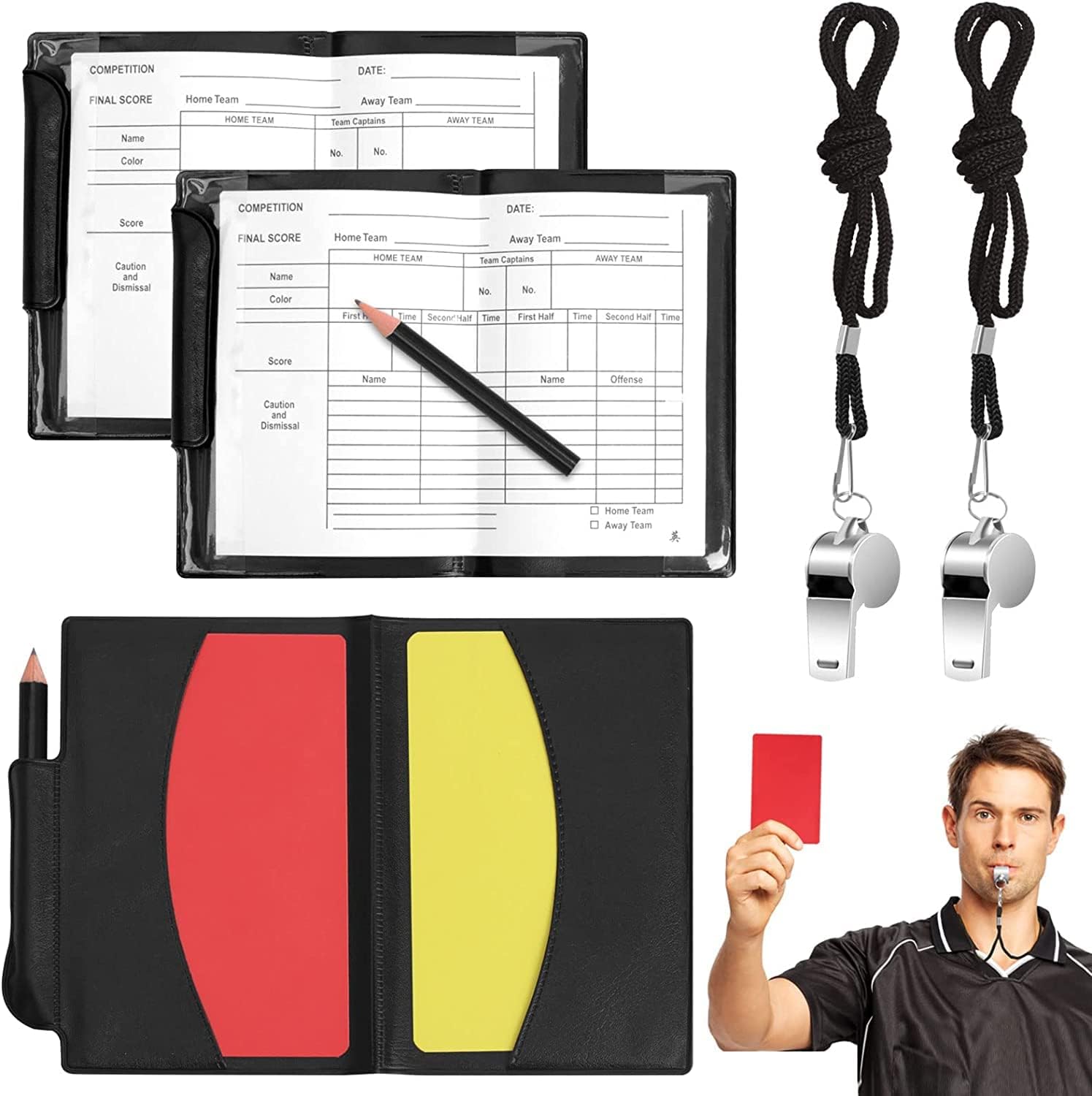 Athletic Connection Referee Wallet w/Cards