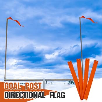 Athletic Connection Goalpost Wind Direction Flags (Set Of 4)