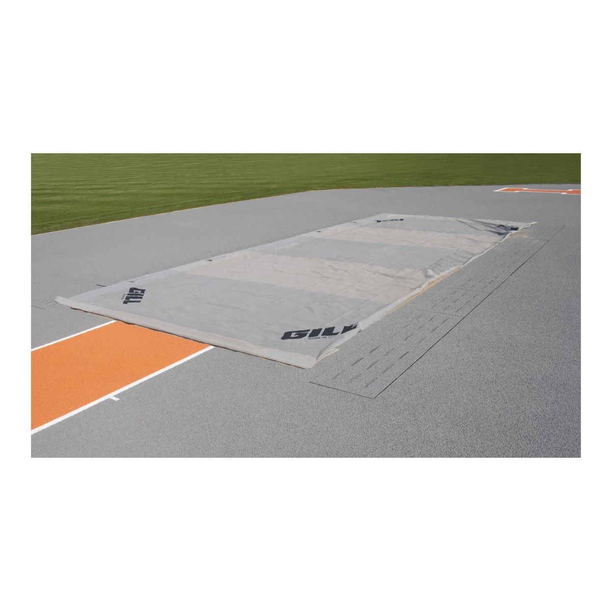 Gill Mesh LJ/TJ Sand Pit Cover; 11'9" X 25'6"; Gray; No Graphic