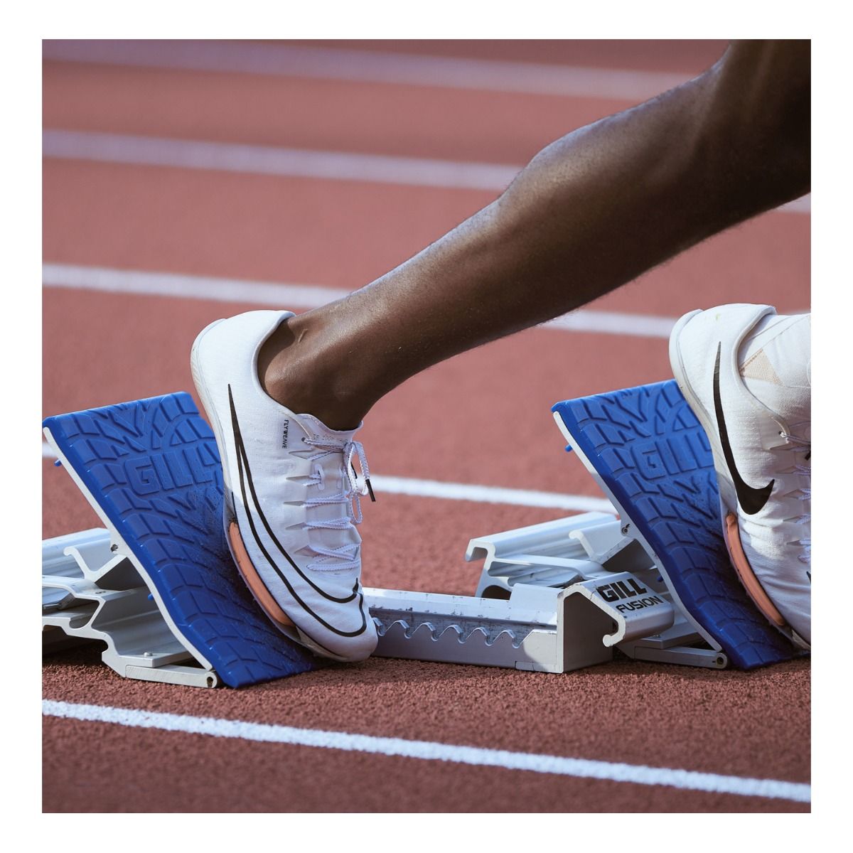 Gill Fusion F10 Starting Block; Royal Blue