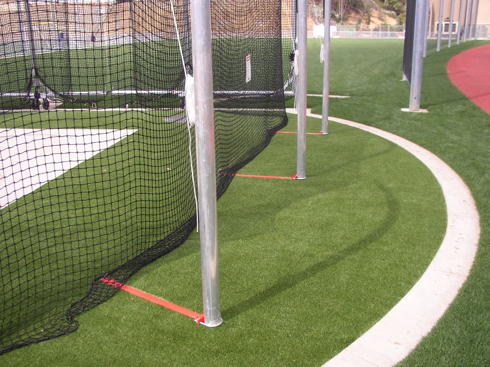 Gill NCAA Hammer Discus Cage; Single Ring