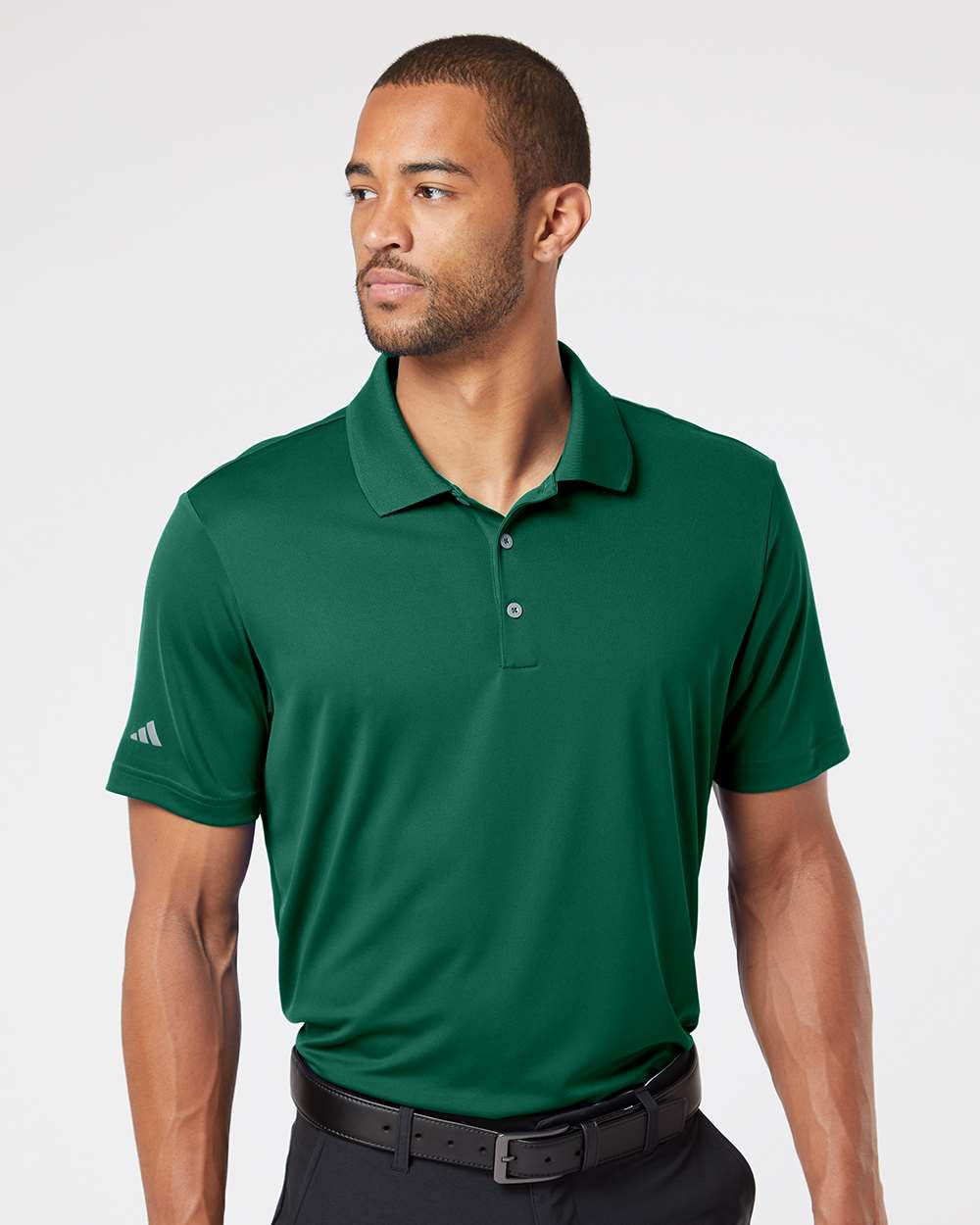 Men's Performance Polo - Collegiate Green