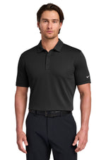 Nike Dri-FIT Solid Icon Pique Modern Fit Polo. - Black
