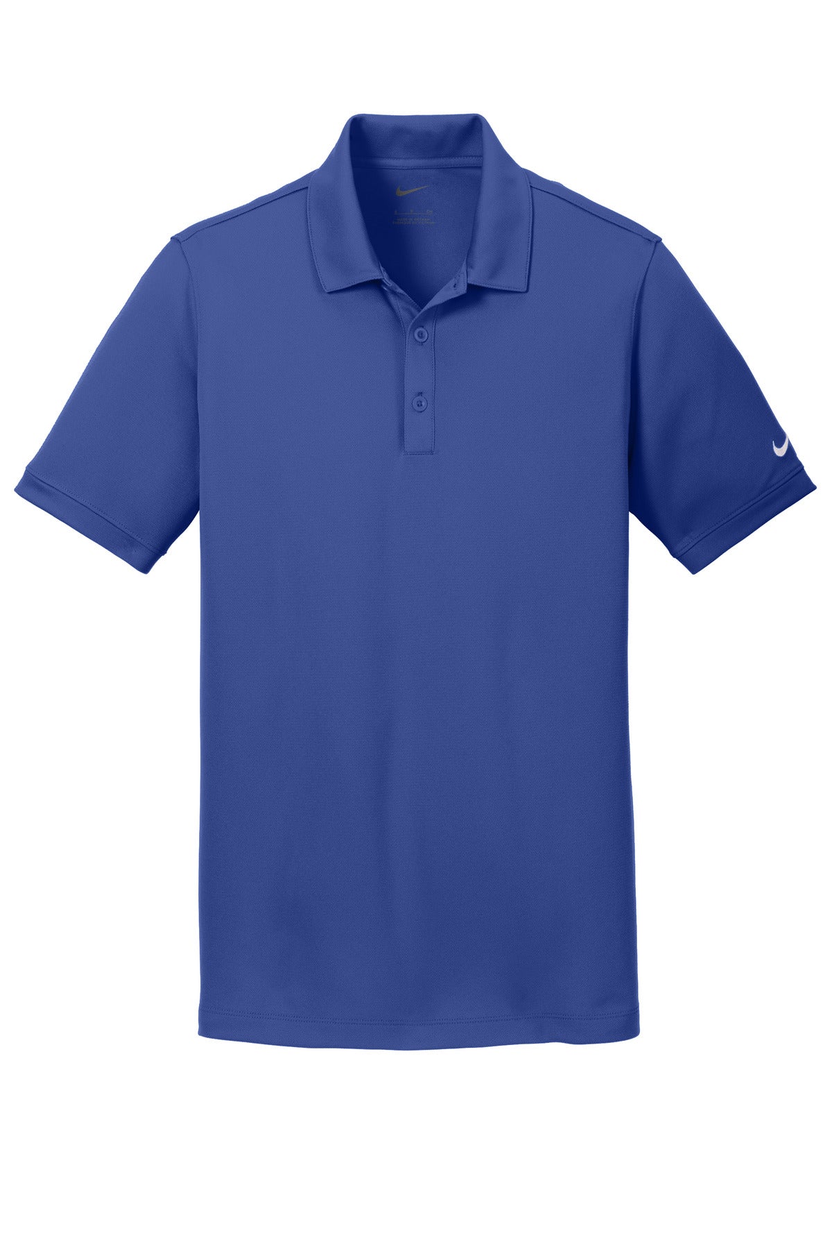 Nike Dri-FIT Solid Icon Pique Modern Fit Polo. - Deep Royal Blue