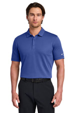 Nike Dri-FIT Solid Icon Pique Modern Fit Polo. - Deep Royal Blue