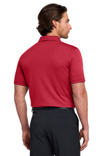 Nike Dri-FIT Solid Icon Pique Modern Fit Polo. - Gym Red