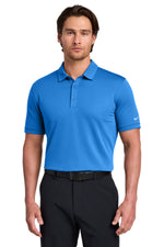 Nike Dri-FIT Solid Icon Pique Modern Fit Polo. - Light Photo Blue