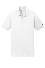 Nike Dri-FIT Solid Icon Pique Modern Fit Polo. - White