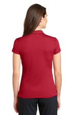 Nike Women's Dri-FIT Solid Icon Pique Modern Fit Polo. - Gym Red