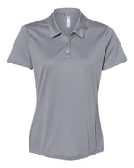 Women's Performance Polo - Grey Three