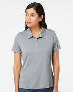 Women's Performance Polo - Grey Three