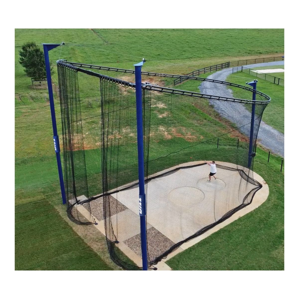 Gill Coliseum Hammer Discus Cage