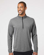 Men's Ultimate365 Lightweight Quarter-Zip Pullover - Black Heather