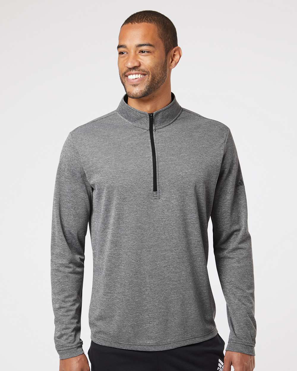 Men's Ultimate365 Lightweight Quarter-Zip Pullover - Black Heather