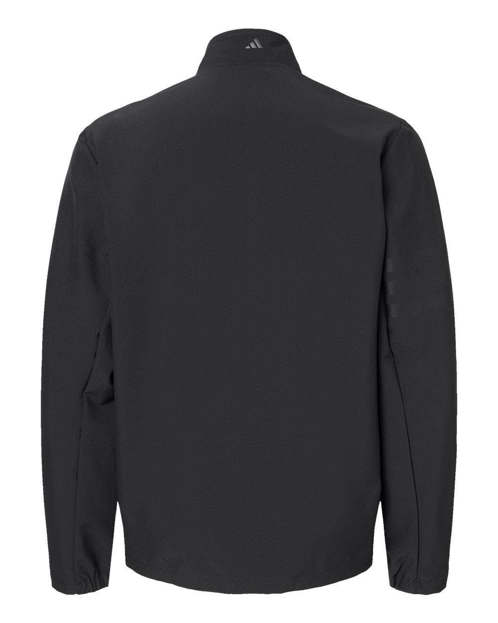 Men's Wind Resistant Full-Zip Jacket - Black/ Black