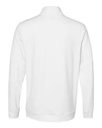 Men's Textured Quarter-Zip Pullover - White