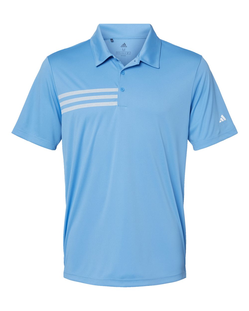 Men's 3-Stripes Chest Polo - Lucky Blue/ White