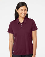 Women's Performance Polo - Maroon