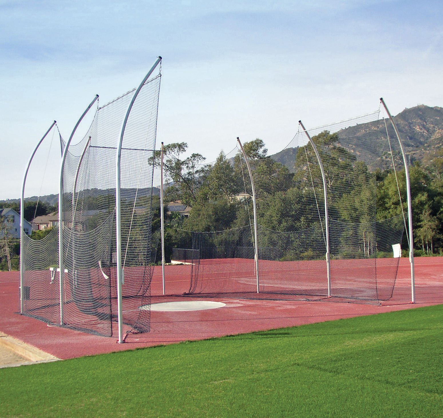 Gill NCAA Hammer Discus Cage; Double Ring