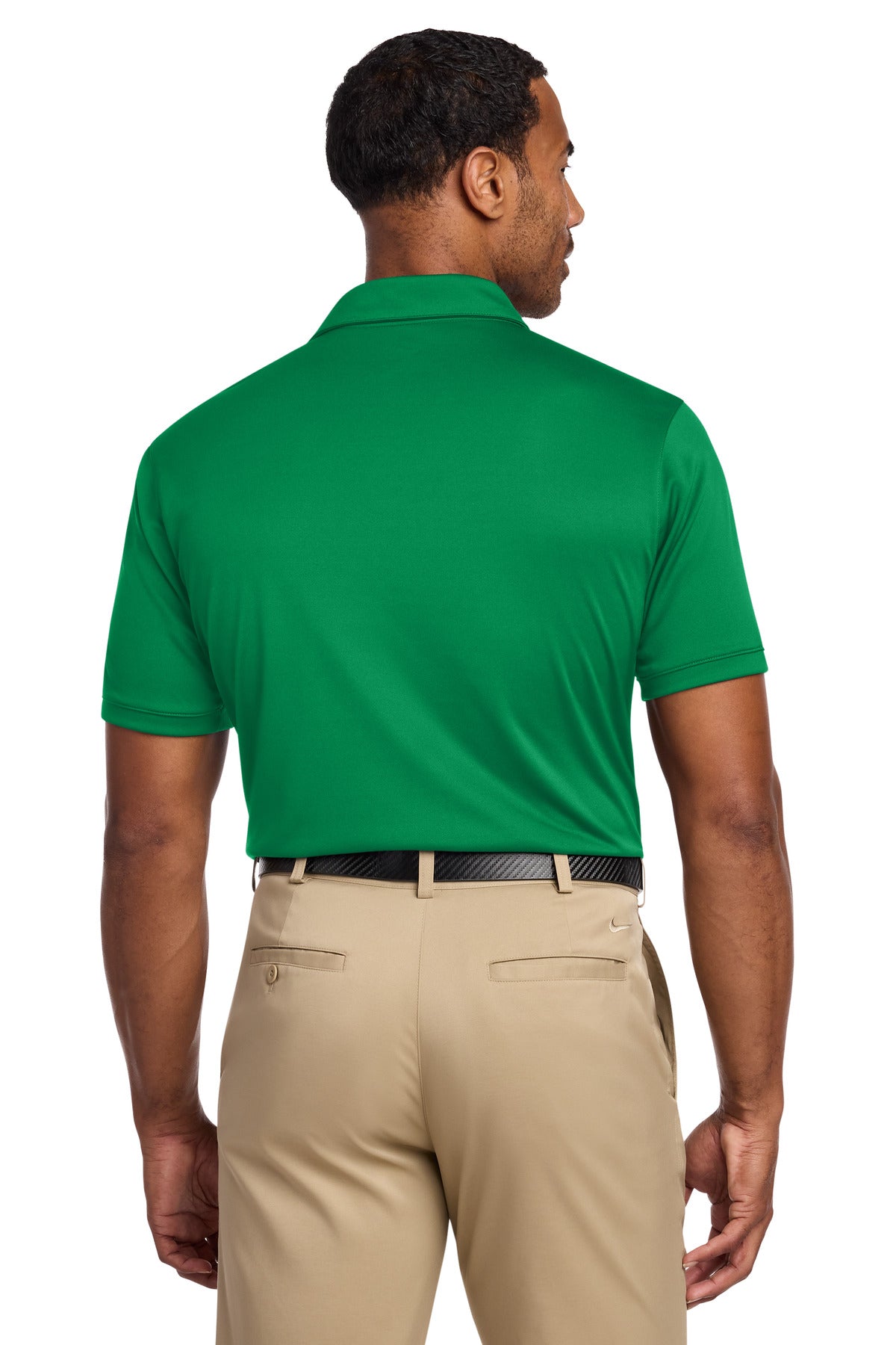 Nike Dri-FIT Players Modern Fit Polo. - Pine Green