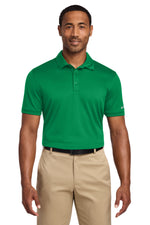 Nike Dri-FIT Players Modern Fit Polo. - Pine Green